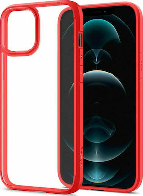 Spigen Ultra Hybrid Umschlag Rückseite Synthetisch 2mm Rot (iPhone 12 Pro Max) ACS01620