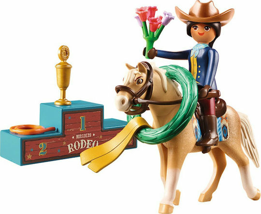 Playmobil Spirit Pru la Rodeo pentru 4-12 ani