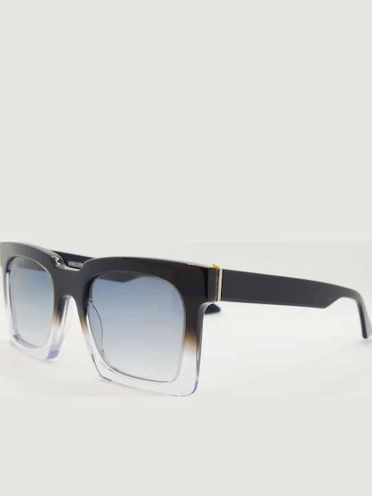 Kreuzbergkinder Gili Women's Sunglasses with Multicolour Plastic Frame and Gray Lens