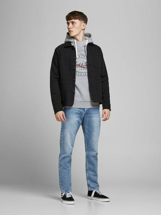 Men's Jeans Pants with Relaxed Fit Light Blue