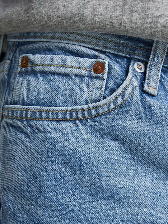 Men's Jeans Pants with Relaxed Fit Light Blue