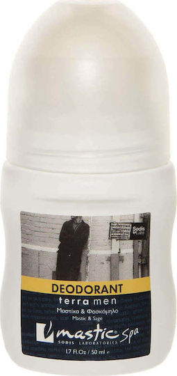 Mastic Spa Terramen Deodorant Mastic & Salvie Deodorant Roll-On 50ml