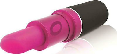 Screaming O Vibrating Lipstick Mini Vibrator with Remote Control 20cm LIP-110 Pink