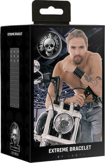 Shots Ouch! Черна Гривна Skulls & Bones Extreme Секси Бижу