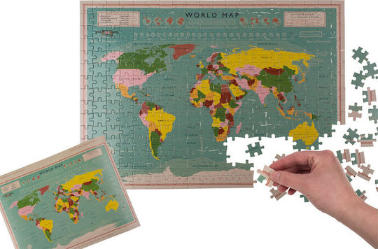 Kids Puzzle World Map 300pcs Out of the Blue