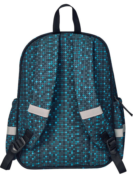 Herlitz Space Blue School Bag Backpack Elementary, Elementary in Blue color 14lt