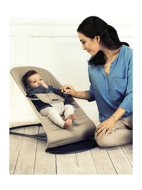 BabyBjorn Manual Baby Relax Balance Soft Khaki/Beige for Child up to 13kg