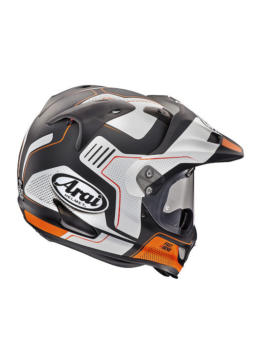 Arai Tour X4 Design On-Off Helmet ECE 22.05 1710gr Vision Orange KR50249