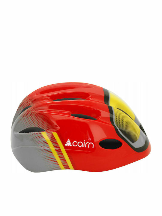 Cairn Earthy Kids' Helmet for City Bike Red