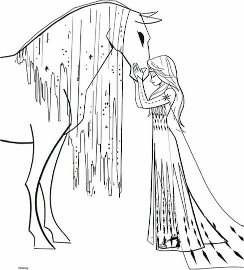 Colouring Book Art Set Frozen 2 000562647