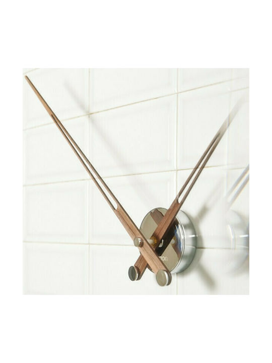 Nomon Axioma G Wanduhr Metallisch Braun 74x74cm