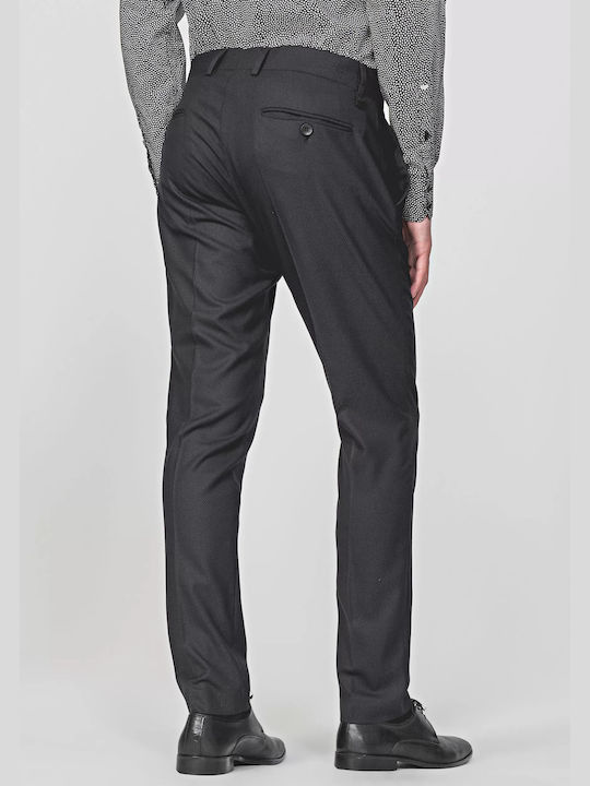 Antony Morato Bonnie Timeless Men's Trousers Suit in Slim Fit Black