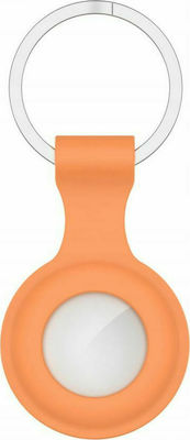 Tech-Protect Icon Silicone Keychain Case for AirTag Orange