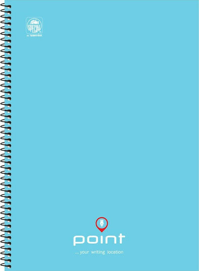 Typotrust Spiral Notebook Ruled A4 3 Subjects Point (Various Colours)