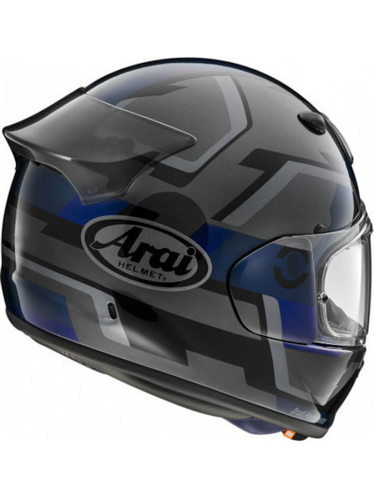 Arai Quantic Face Blue Κράνος Μηχανής Full Face με Pinlock