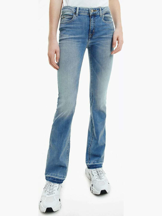 Calvin Klein Flare Mr Infinite Παιδικό Τζιν Παντελόνι Μπλε