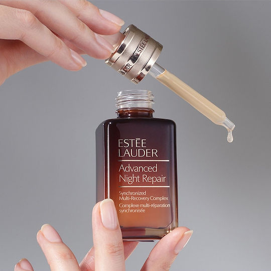 Estee Lauder Advanced Night Repair Recovery Multi Complex Serum Hidratant și Anti-Îmbătrânire pentru Față cu Peptide și Acid Hialuronic pentru Detoxifiere și Strălucire 20ml