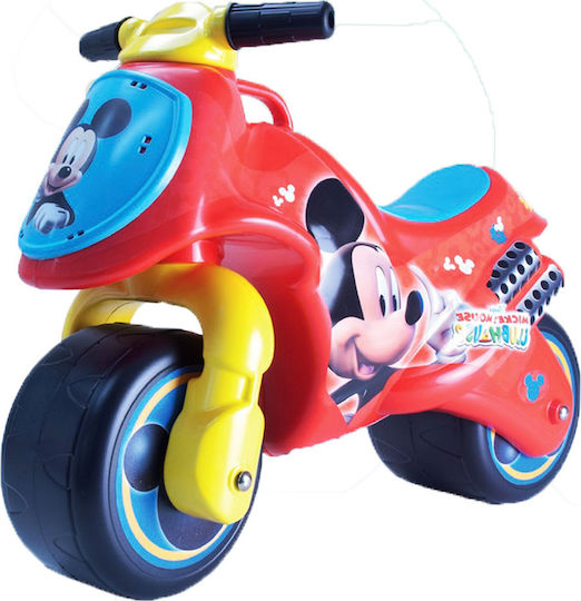 Injusa Mickey Mouse Ride On για 18+ μηνών Κόκκινο