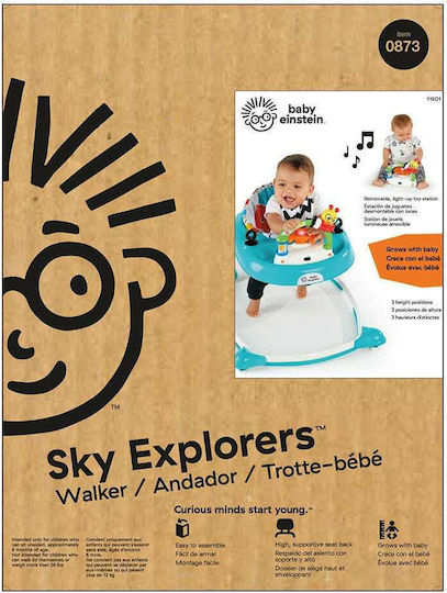 Baby Einstein Στράτα Sky Explorers с Музика Тюркоазен