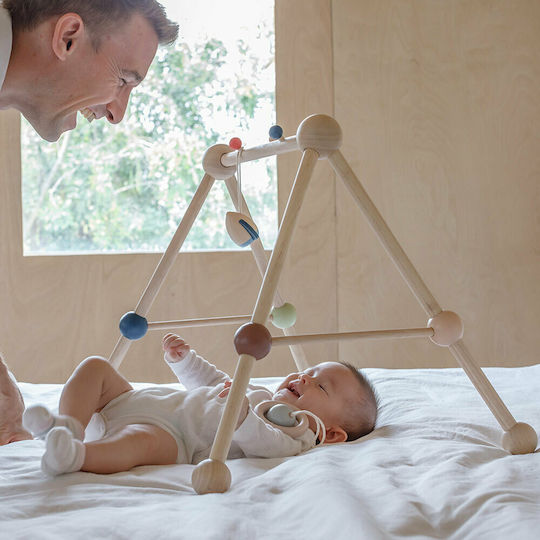 Plan Toys Wooden Activity Gym for Newborns