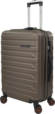 Rain Medium Suitcase H65cm Brown