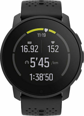 Suunto 9 Peak Titanium 43mm Waterproof Smartwatch with Heart Rate Monitor (All Black)