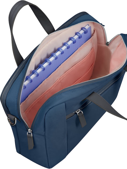 Samsonite Eco Wave Bailhandle 2 Shoulder / Handheld Bag for 15.6" Laptop Blue