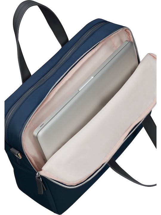 Samsonite Eco Wave Bailhandle 2 Shoulder / Handheld Bag for 15.6" Laptop Blue