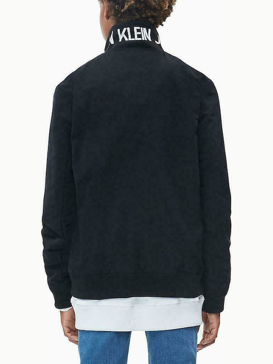 Kids' Casual Jacket Short Black Logo