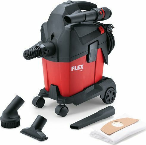 Flex VC MC Staubsauger Feststoffe 1200W mit Kunststoff Behälter 6Es