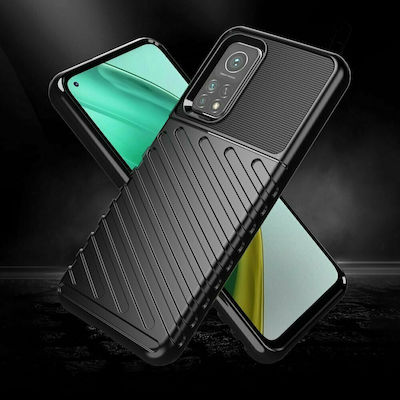 Hurtel Thunder Back Cover Σιλικόνης Μαύρο (Xiaomi Mi 10T / Mi 10T Pro)