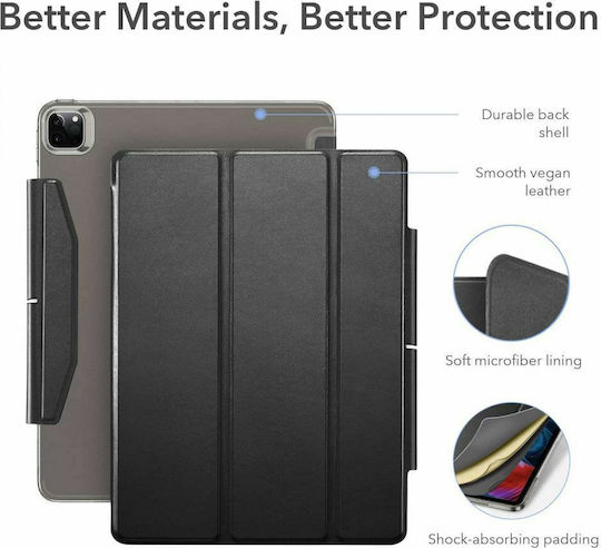ESR Ascend Trifold Флип капак Черен (iPad Pro 2021 12.9" - iPad Pro 2021 12.9")