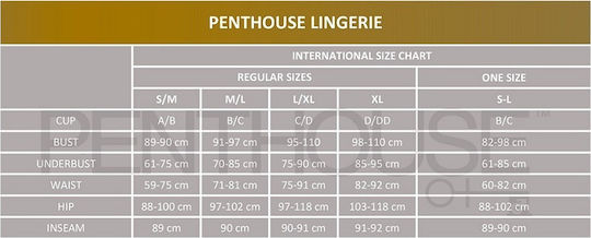 Penthouse Sweet Beast Babydoll Секси роба White