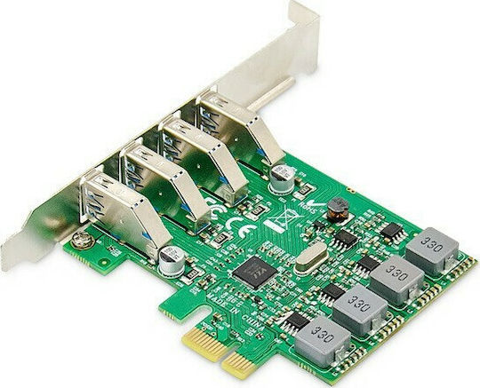Digitus Κάρτα PCIe σε 4 θύρες USB 3.0
