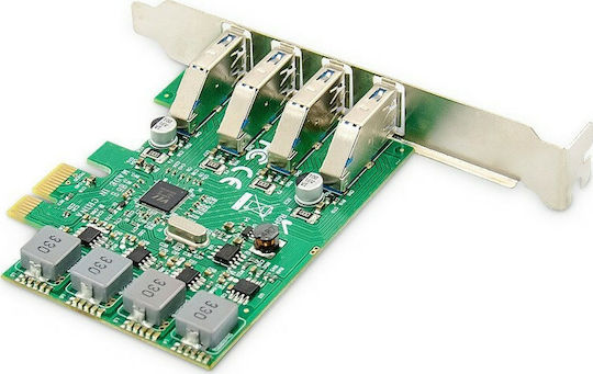 Digitus Κάρτα PCIe σε 4 θύρες USB 3.0