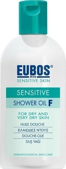 Eubos Sensitive Shower Oil F Bubble Bath with Almond Soothing 200ml