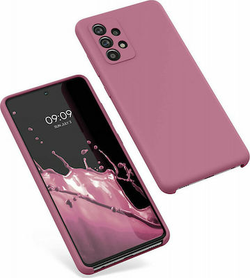 KWmobile Soft Flexible Back Cover Σιλικόνης Deep Rusty Rose (Galaxy A52)