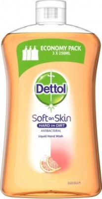 Dettol Grapefruit Refill Creme Seife für Hände 2.250ml