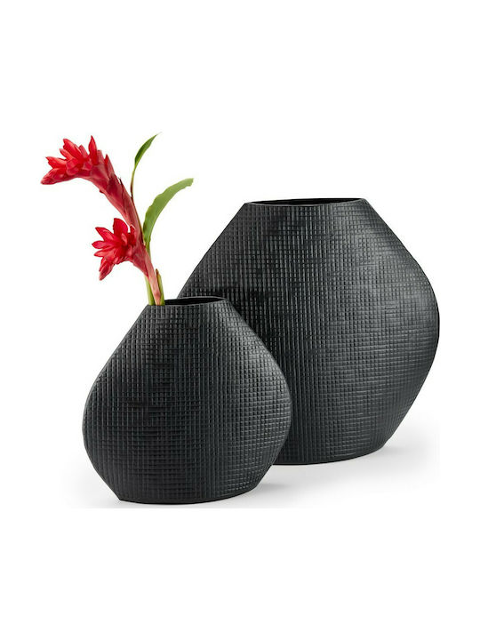 Philippi Decorative Vase Outback Black 23x10x28cm