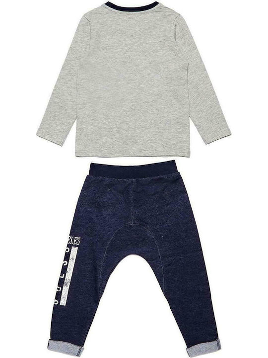 Guess Kids Set with Pants Winter 2pcs Gray