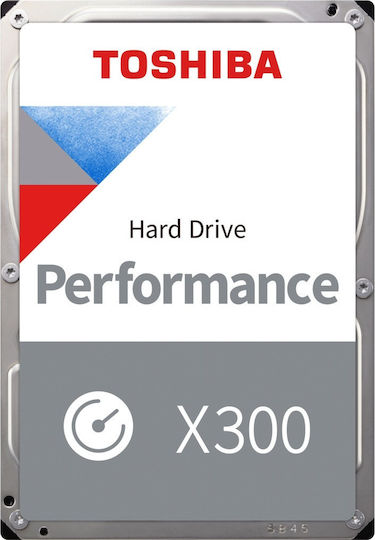 Toshiba X300 Performance 12TB HDD Hard Drive 3.5" SATA III 7200rpm with 256MB Cache for Desktop / NAS / Server HDWR21CUZSVA