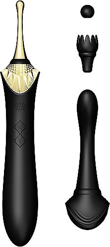 Zalo Bess Velvet Κλειτοριδικός Δονητής 21.9cm Black