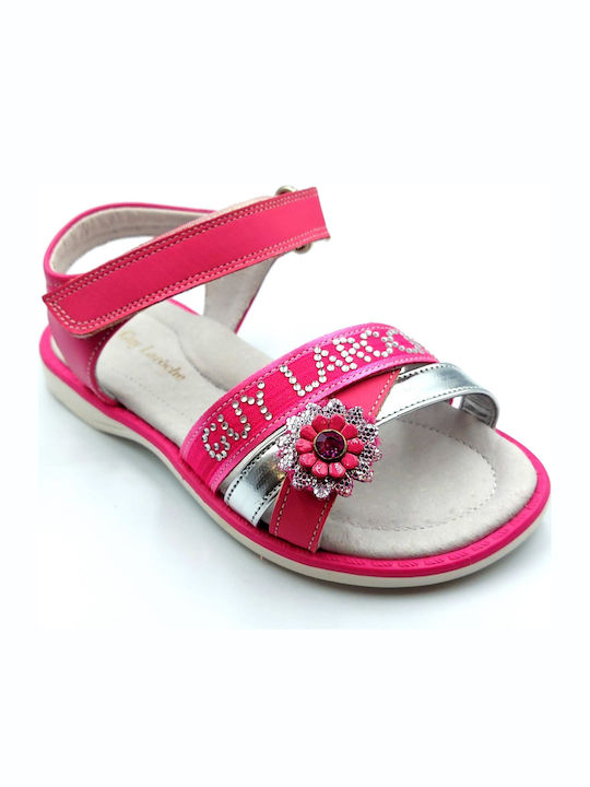 Guy Laroche Kinder Sandalen Fuchsie