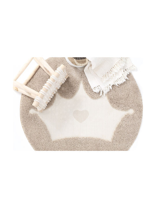 Royal Carpet Kids Synthetic Rug Richie 15539 365 Round 120cm 22mm