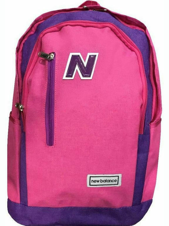 New Balance School Bag Backpack Junior High-High School in Fuchsia color