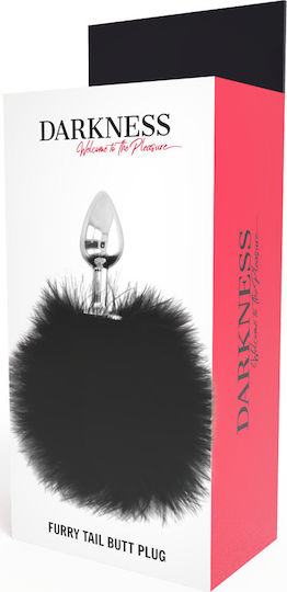 Pipedream Darkness Extra Feel Bunny Tail Buttplug Anal Plug Schwarz 7cm