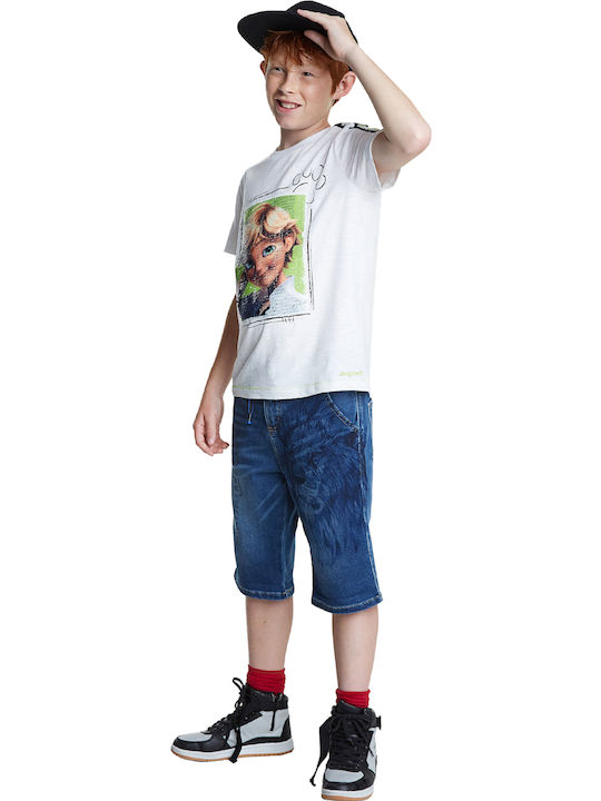 Παιδικό T-shirt Λευκό Joseba