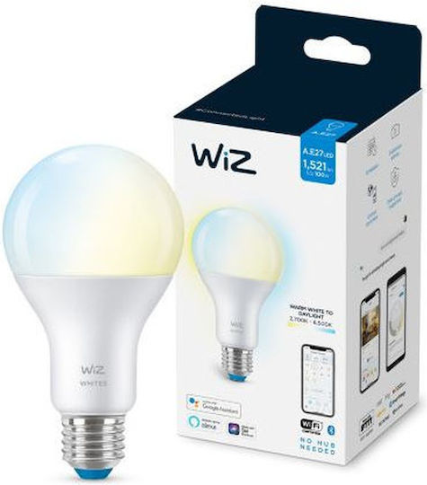 WiZ Smart Λάμπα LED 12W για Ντουί E27 και Σχήμα A67 Ρυθμιζόμενο Λευκό 1521lm Dimmable