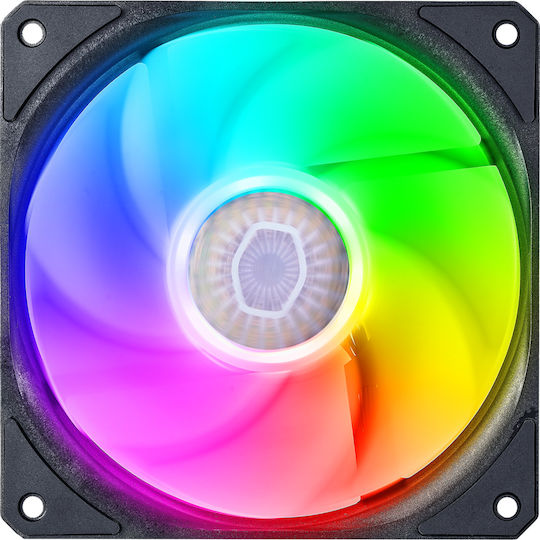 CoolerMaster Sickleflow 120 Reverse Edition 3-Pin / 4-Pin PWM RGB Lighting Case Fan