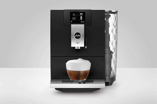 Jura ENA 8 Full Metropolitan Black Automatic Espresso Machine 1450W Pressure 15bar with Grinding Burr Black